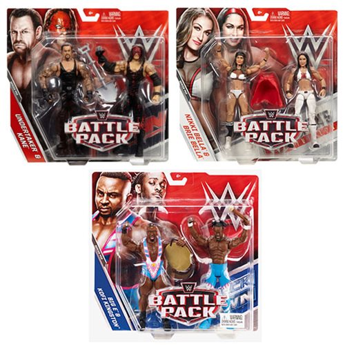 WWE 3-Count Crushers Playset Case